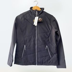 North End size S Blue Zip Front Water Resistant Insulated Outdoor Jacket